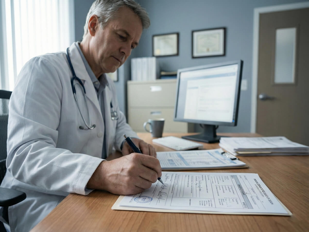 Оформление медицинского свидетельства о причине смерти в больнице