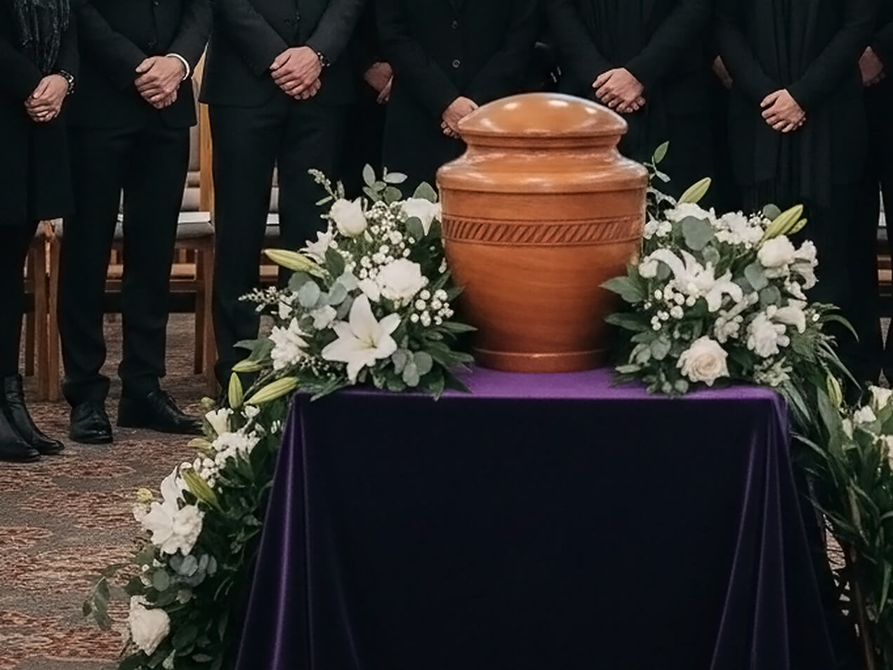 Кремация в Латвии - церемония прощания