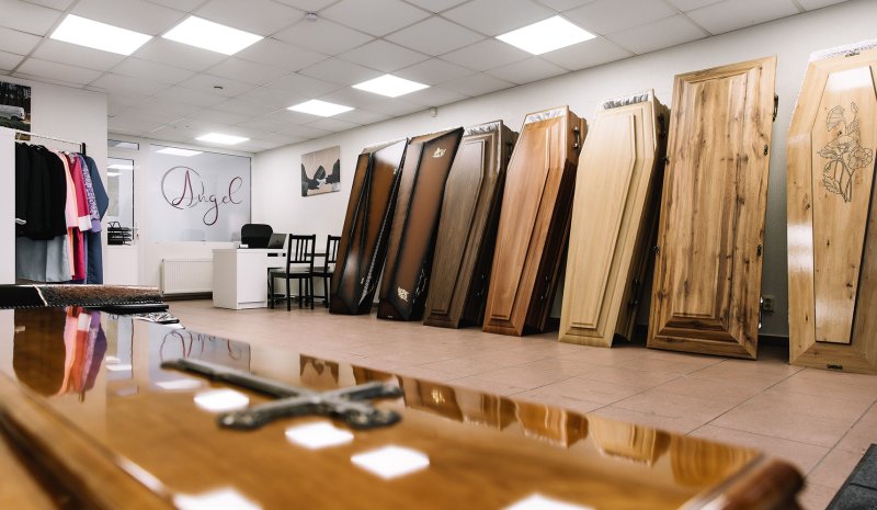 Похоронный дом Angel в Юрмале, улица Нометню 9 — внутренний вид